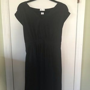 Motherhood Maternity- Black Maternity Dress